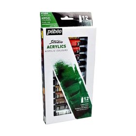 Pebeo Studio 666013 12x12 ml Akrilik Boya Seti