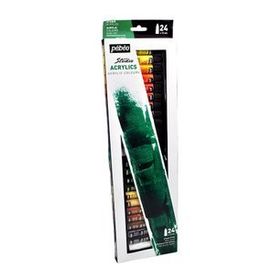 Pebeo Studio Acrylics 24 Renk Akrilik Boya Takımı