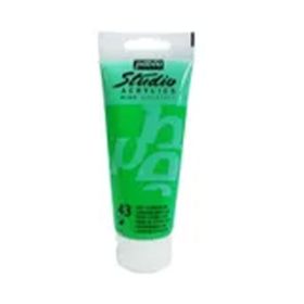 Pebeo Studio Colourless Phosphorescent Gel Green 117 100ml Akrilik Boya