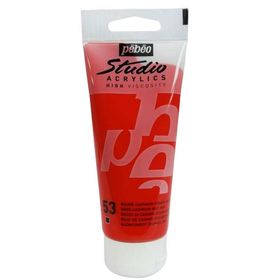 Pebeo Studio Dark Cadmium Red Hue 53 100ml Akrilik Boya