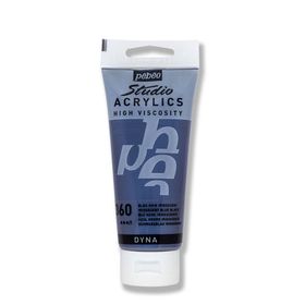 Pebeo Studio Iridescent Blue Black 360 100ml Akrilik Boya