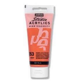 Pebeo Studio Iridescent Orange Yellow 353 100ml Akrilik Boya