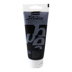 Pebeo Studio Mars Siyah 831-26 100 ml Akrilik Boya