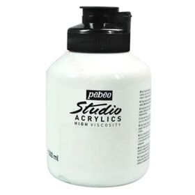 Pebeo Studio No:11 Titanium White 500ml Akrilik Boya
