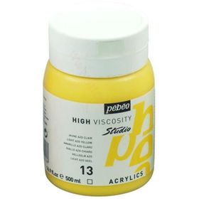 Pebeo Studio No:13 Light Azo Yellow 500ml Akrilik Boya