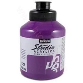 Pebeo Studio No:21 Orienthal Violet 500ml Akrilik Boya