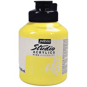 Pebeo Studio No:22 Lemon Cadmium Yellow 500ml Akrilik Boya