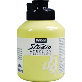 Pebeo Studio No:24 Naples Yellow 500ml Akrilik Boya