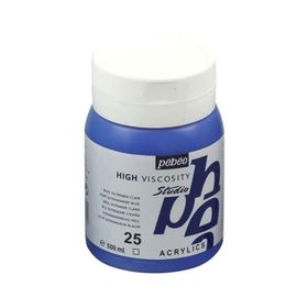 Pebeo Studio No:25 Light Ultramarine Blue 500ml Akrilik Boya