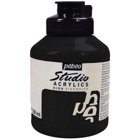 Pebeo Studio No:26 Mars Black 500ml Akrilik Boya