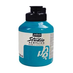 Pebeo Studio No:28 Cerulean Blue 500ml Akrilik Boya