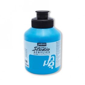 Pebeo Studio No:28 Cerulean Blue 500ml Akrilik Boya