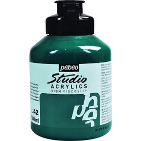 Pebeo Studio No:42 Phthocyanine Green 500ml Akrilik Boya