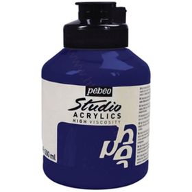 Pebeo Studio No:47 Dark Cobalt Violet 500ml Akrilik Boya