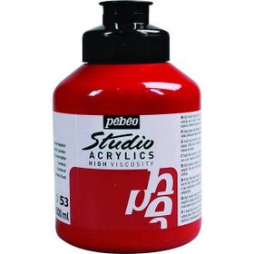 Pebeo Studio No:53 Dark Cadmium Red 500ml Akrilik Boya