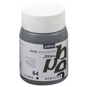 Pebeo Studio No:64 Raw Umber 500ml Akrilik Boya