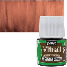 Pebeo Vitrail Brown 11 45 ML Cam Boyası