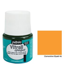 Pebeo Vitrail Clementine 202550 45 ml Cam Boyası