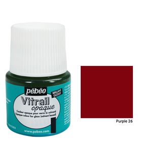 Pebeo Vitrail Purple 6792 45 ml Cam Boyası
