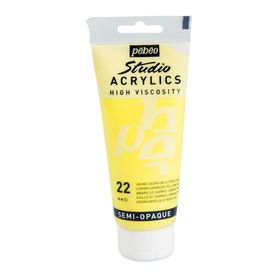 Pebeo Yüksek Yoğunluklu Limon Sarısı 22 100 ml Akrilik Boya