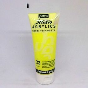 Pebeo Yüksek Yoğunluklu Limon Sarısı 22 100 ml Akrilik Boya