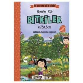 Pedagog Onaylı Benim İlk Bitkiler Kitabım-Sincap Yayınları