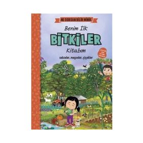 Pedagog Onaylı Benim İlk Bitkiler Kitabım-Sincap Yayınları
