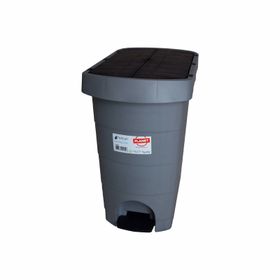 Pedallı 9 L Siyah Çöp Kovası