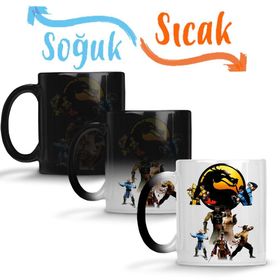Pedido Do Cliente Mortal Kombat Sihirli Porselen Kupa