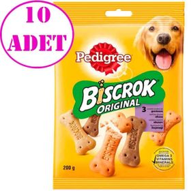 Pedigree 10x200 gr Biscrok Köpek Ödül Bisküvisi
