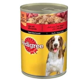 Pedigree 400 gr 24'lü Biftekli Köpek Konservesi