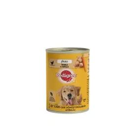Pedigree 400 gr Jöle İçinde Havuçlu ve Tavuklu Yetişkin Köpek Konservesi