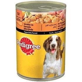 Pedigree 400 gr Tavuklu ve Havuçlu Küçük Irk Yetişkin Köpek Konserve Maması
