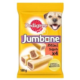 Pedigree 4'lü 160 gr Jumbone Mini Biftekli Köpek Ödülü