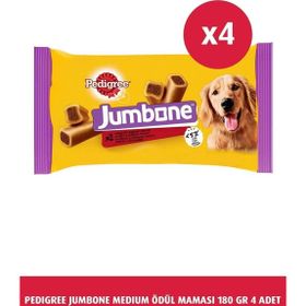 Pedigree 4x180 gr Jumbone Sığır Etli Medium Köpek Ödül Maması