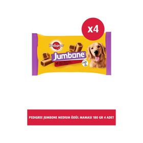 Pedigree 4x180 gr Jumbone Sığır Etli Medium Köpek Ödül Maması
