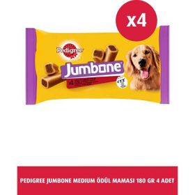 Pedigree 4x180 gr Jumbone Sığır Etli Medium Köpek Ödül Maması
