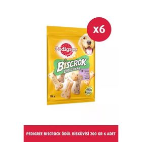 Pedigree 6x200 gr Biscrock Köpek Ödül Maması