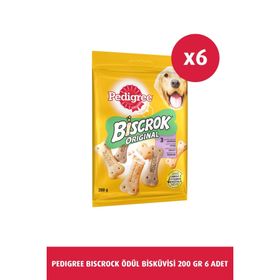 Pedigree 6x200 gr Biscrock Köpek Ödül Maması