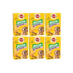 Pedigree 6x500 gr Biscrok Karışık Yetişkin Bisküvi