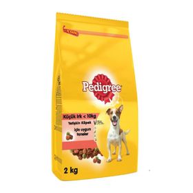 Pedigree Biftekli Küçük Irk 2 kg Yetişkin Köpek Maması