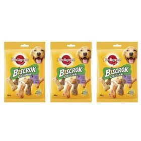 Pedigree Biscrok Bisküvi 3x200 gr Köpek Ödül Maması