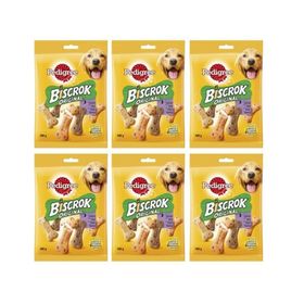 Pedigree Biscrok Bisküvi 6x200 gr Köpek Ödül Maması