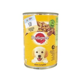 Pedigree Jöle 400 gr İçinde Tavuklu Yavru Köpek Konservesi