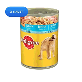 Pedigree Jöle İçinde Tavuklu 6x400 g Yavru Köpek Konservesi
