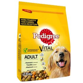 Pedigree Kümes Hayvanlı ve Sebzeli 2.6 kg Köpek Maması