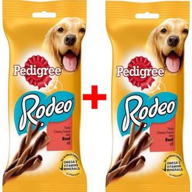 Pedigree Rodeo Biftekli 2x70 gr Köpek Ödülü