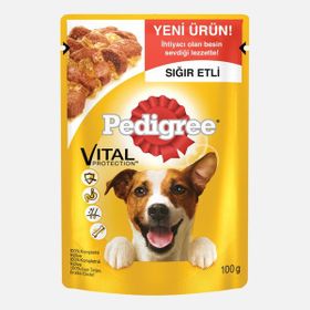 Pedigreee Pouch Biftekli 100 Köpek Maması