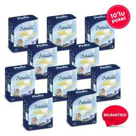 Pedix Anatomik Belbantsız L 80 Adet Hasta Bezi