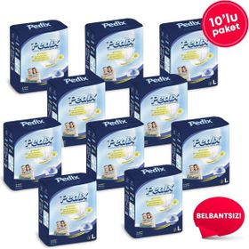 Pedix Anatomik L 80 Adet Hasta Bezi